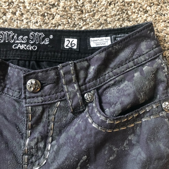 Miss Me Cargo Skinny Jeans - Picture 9 of 11